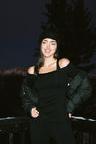 Long Sleeve Ruched Off-Shoulder Top