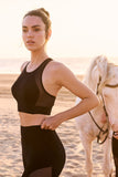 Mesh Racerback Sports Bra