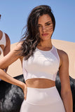 Mesh Racerback Sports Bra