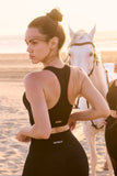 Mesh Racerback Sports Bra