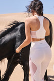 Mesh Racerback Sports Bra