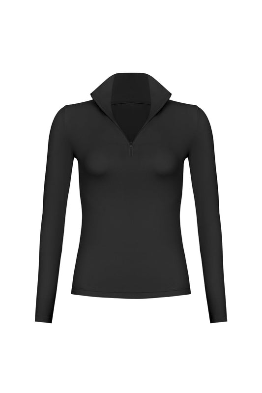 Long Sleeve Half Zip Top